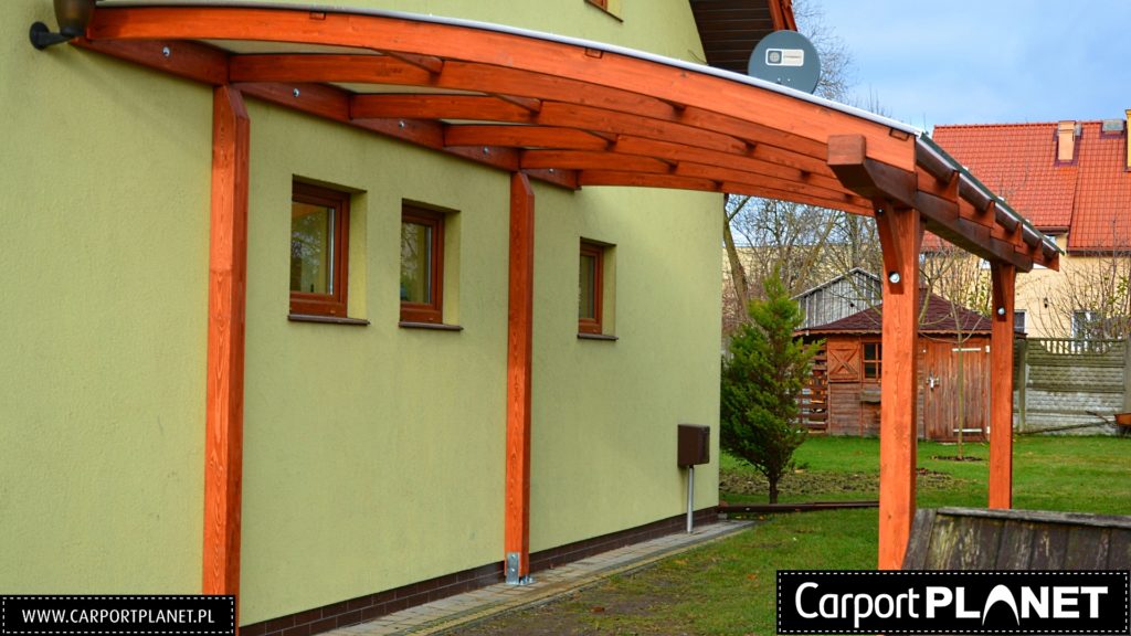 pergola drewniana na samochód p3 suwałki - Carport Planet | zadaszenia ...