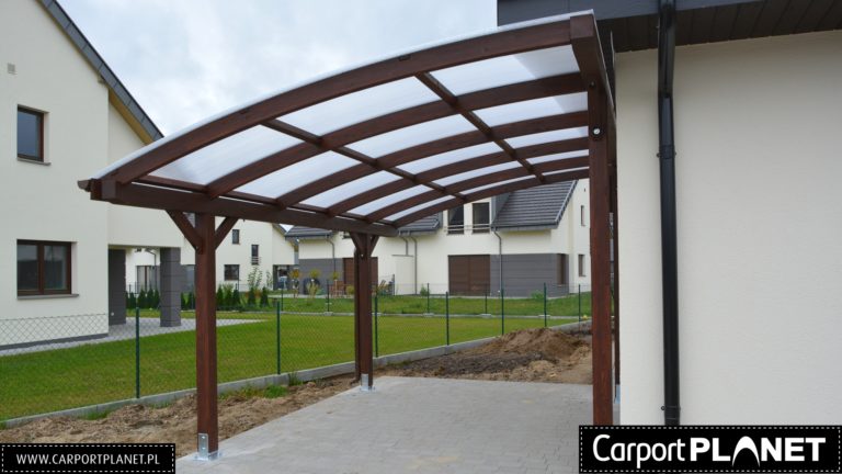 suwałki projekt wiaty samochodowej p3 - Carport Planet | zadaszenia ...